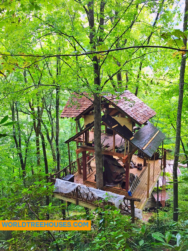 Asheville treehouse builder