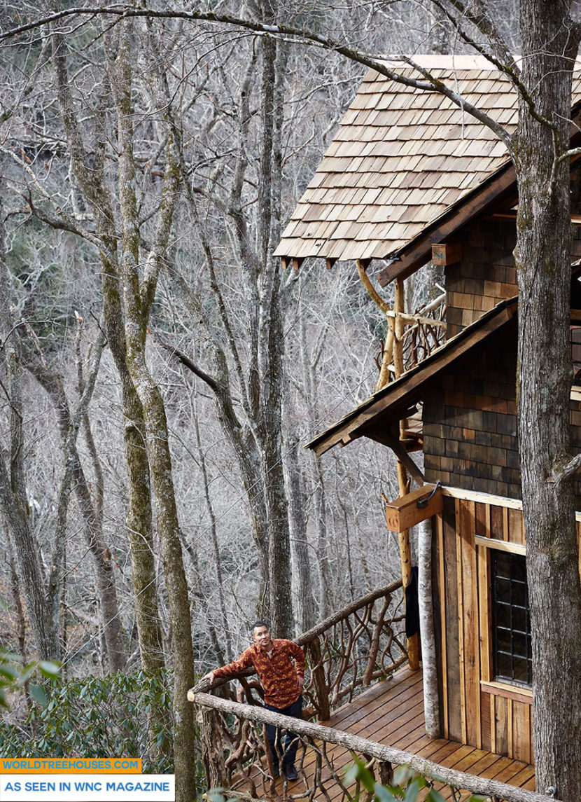WNC tree house builders