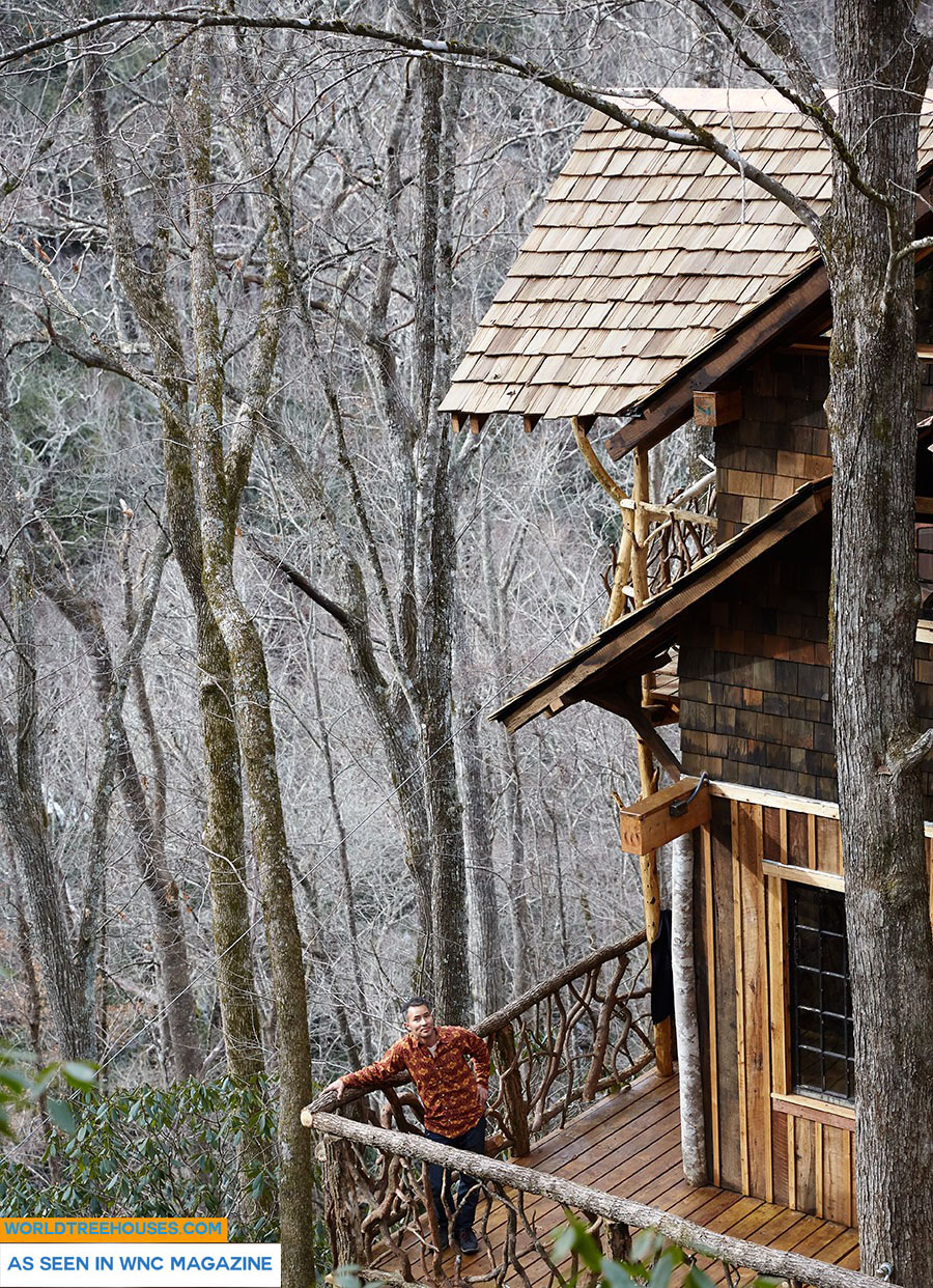 WNC tree house builders : A tree house dream fulfilled!