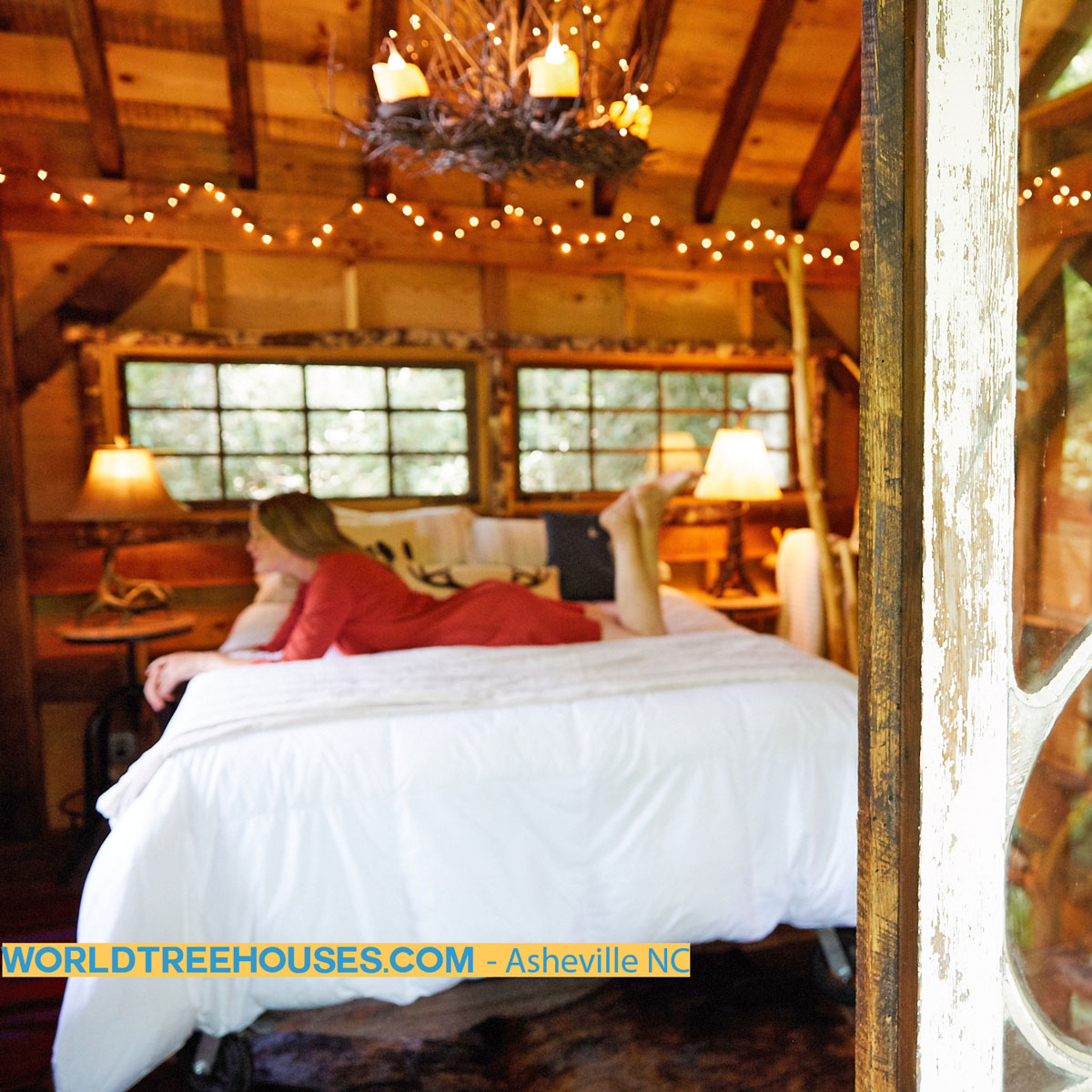 Western NC tree house builder: Panthertown Treehouse: A true escape