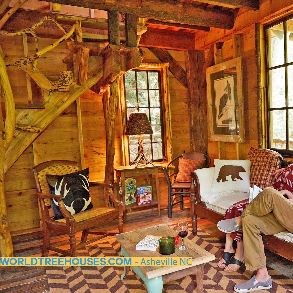 Asheville Treehouse Builder: Panthertown Treehouse: A place that’s just for you.